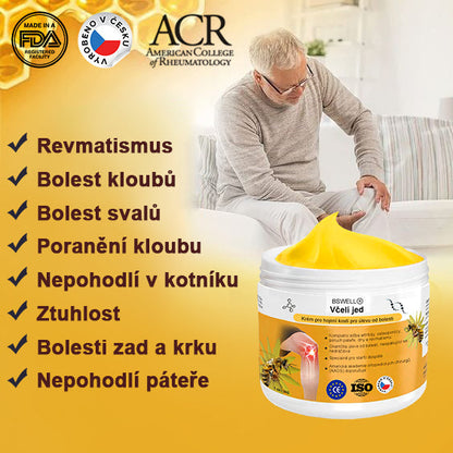 🦵𝐁𝐒𝐖𝐄𝐋𝐋® Včela Jed Proti Bolesti Hojení Kostí Krém👨‍⚕️𝐀𝐀𝐎𝐒 doporučuje (specializuje se na ortopedická onemocnění a bolesti)